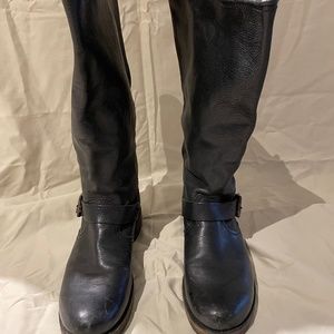 Frye Veronica Slouch Tall boot - black/size 9